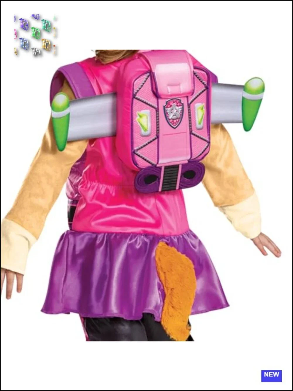 Paw Patrol Skye Deluxe Toddler Costume Jumpsuit Headpiece Pup Pack